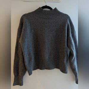 Aritzia grey merino turtleneck